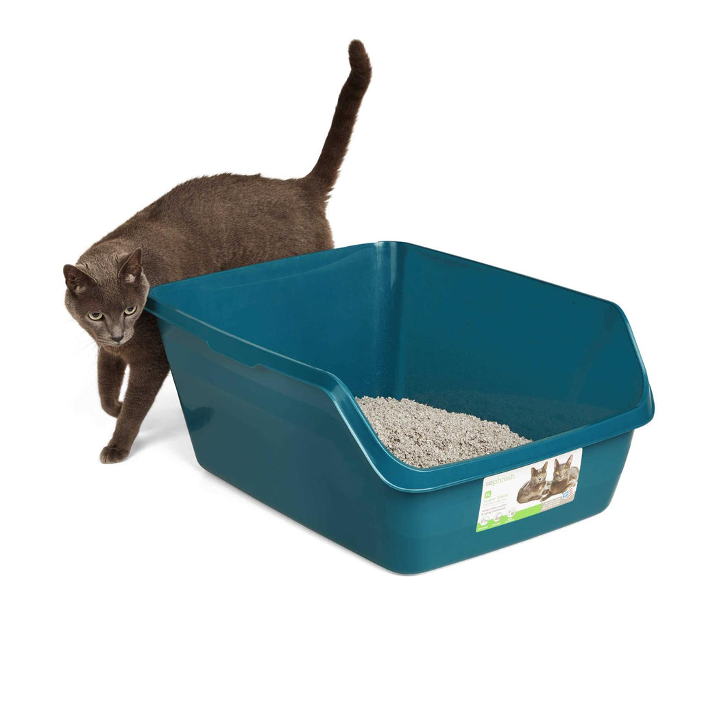 High-Back Litter Box V57161