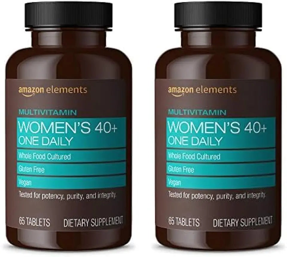 40+ One Daily Multivitamin, Vegan, 65 Tablets, Pack of 2 Y810603