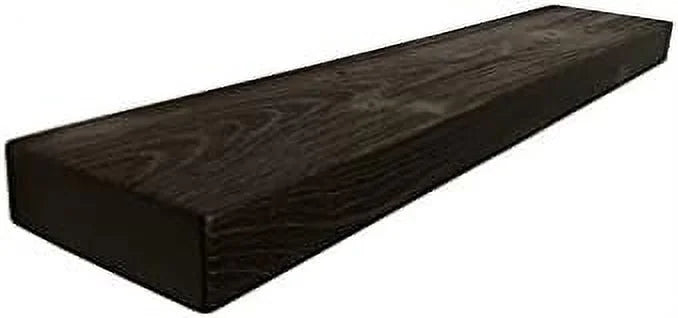Mocha 42" x 8" x 2" Wooden Floating Wall Shelf G824