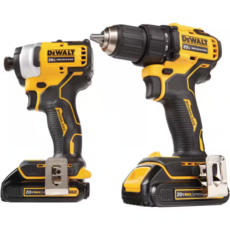 Cordless Brushless Compact Drill/Impact 2 Tool Combo Kit Y35193