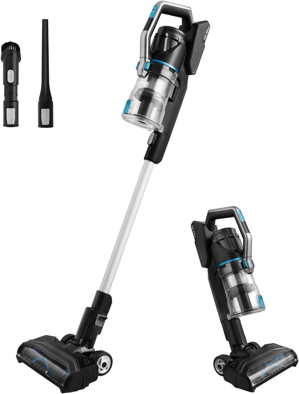 Black Cordless Stick Handheld Vacuum Cleaner P597