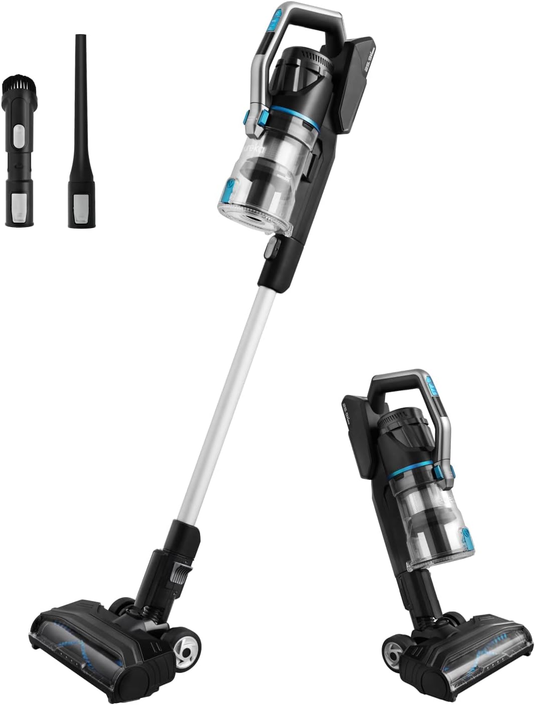 Black Cordless Stick Handheld Vacuum Cleaner P597