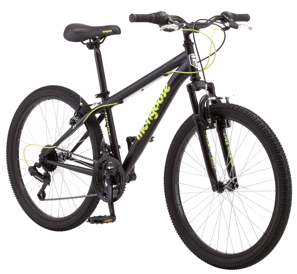 24-inch 21 Speed Black Mountain Bike H248