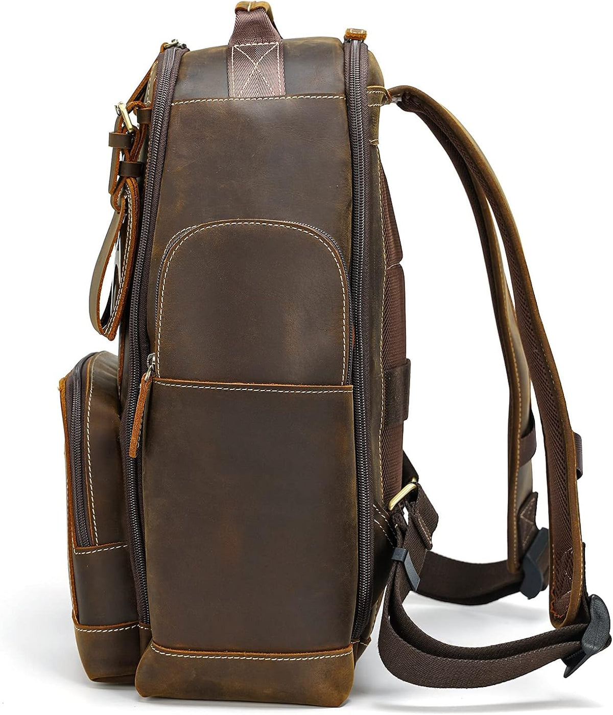 Vintage Full Grain Leather 15.6 Inch Laptop Backpack G321