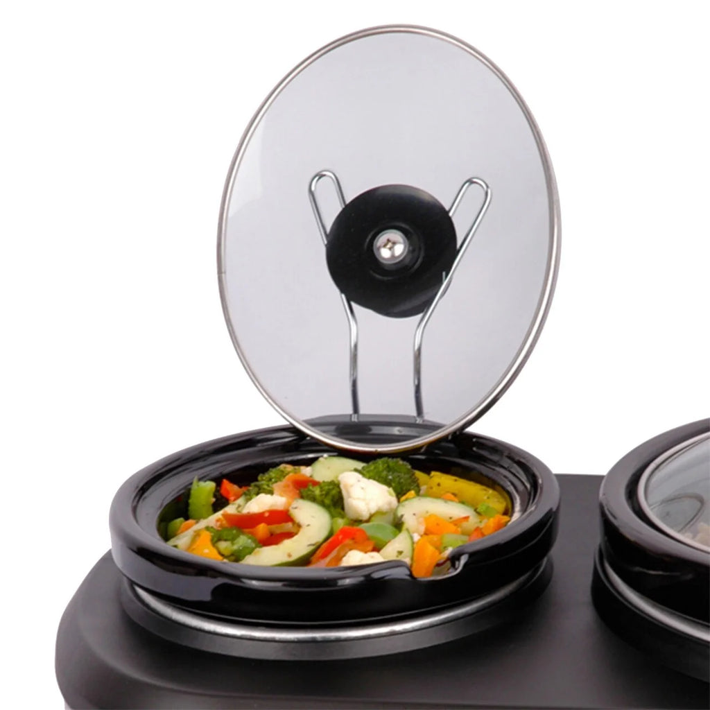 3-Crock Pot Buffet Slow Cooker Set U470