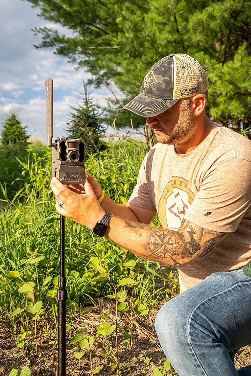 Cellular Trail Camera 2 PK with 32GB SD Cards Q133
