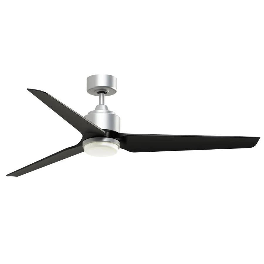 Silver Black 1 Light Ceiling Fan X638