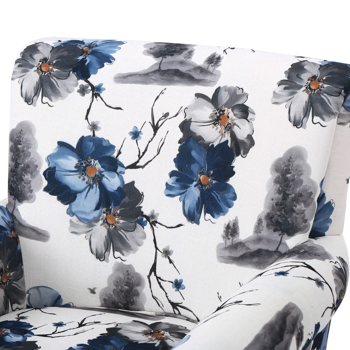 Multi-color Fabric Club Chair O43245