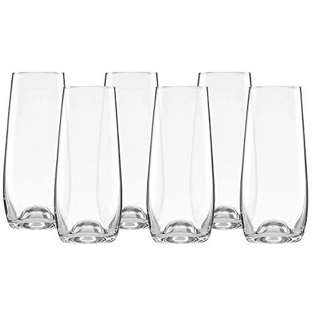 Stemless Flute Set 6 Count Clear D291693