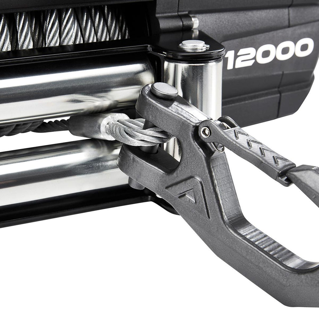12,000 lb. Steel Rope Winch with Wireless Remote D918877