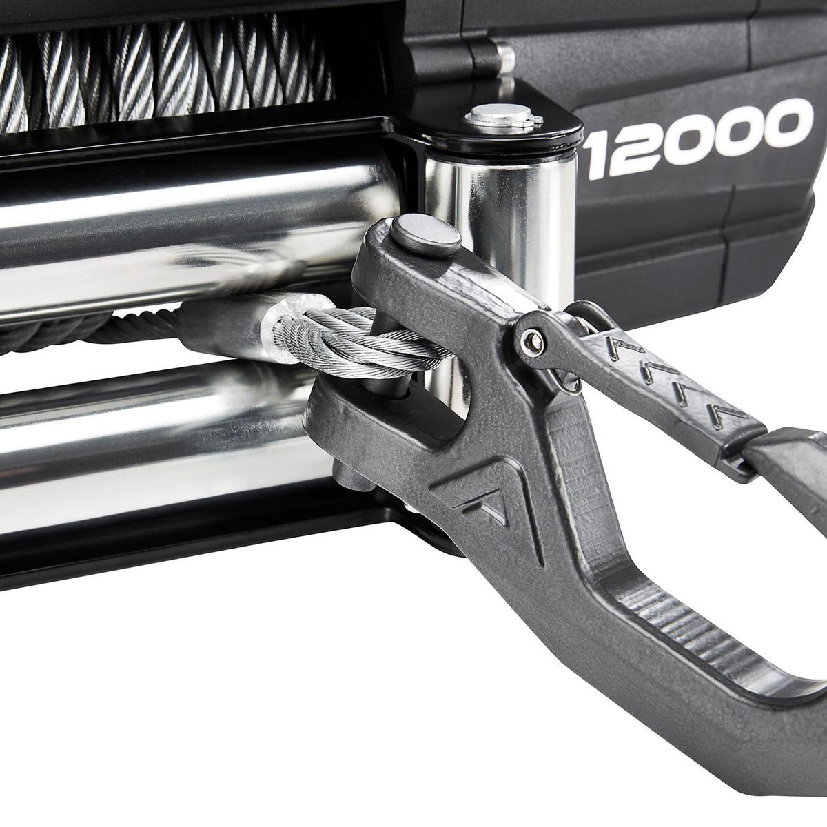 12,000 lb. Steel Rope Winch with Wireless Remote D918877