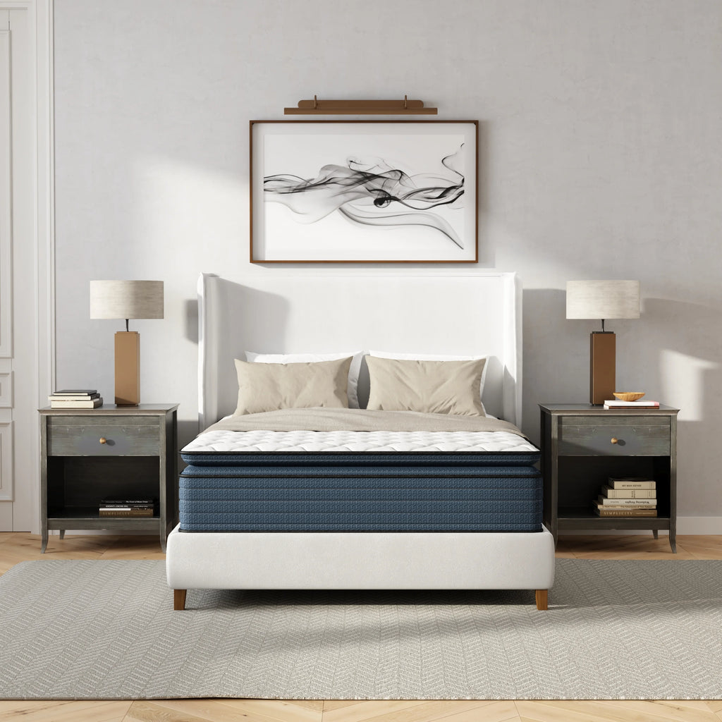 Queen Hybrid Pillow Top Mattress H627