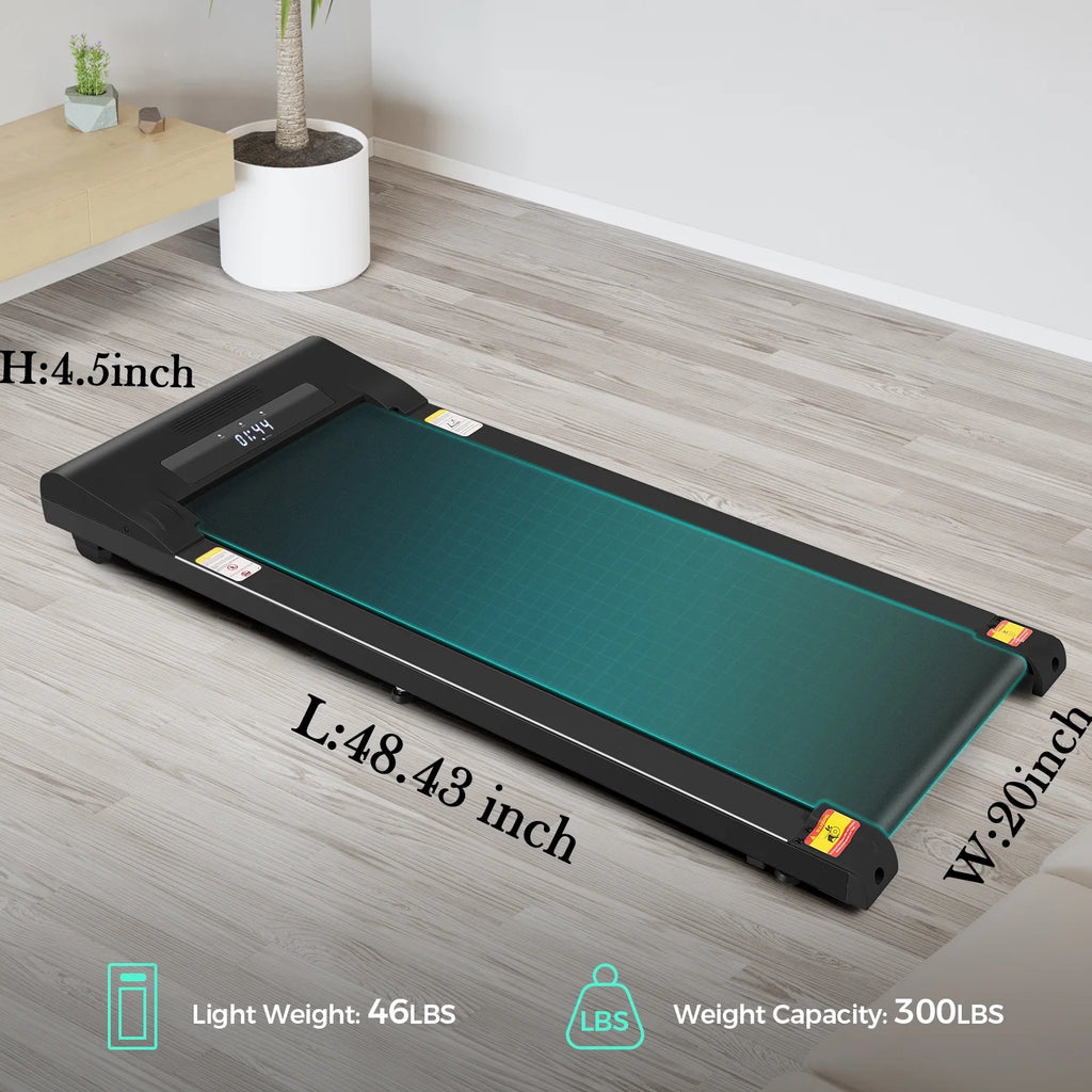 Walking Pad Treadmill 2.5HP Electric Running Machine with LED Display X9210
