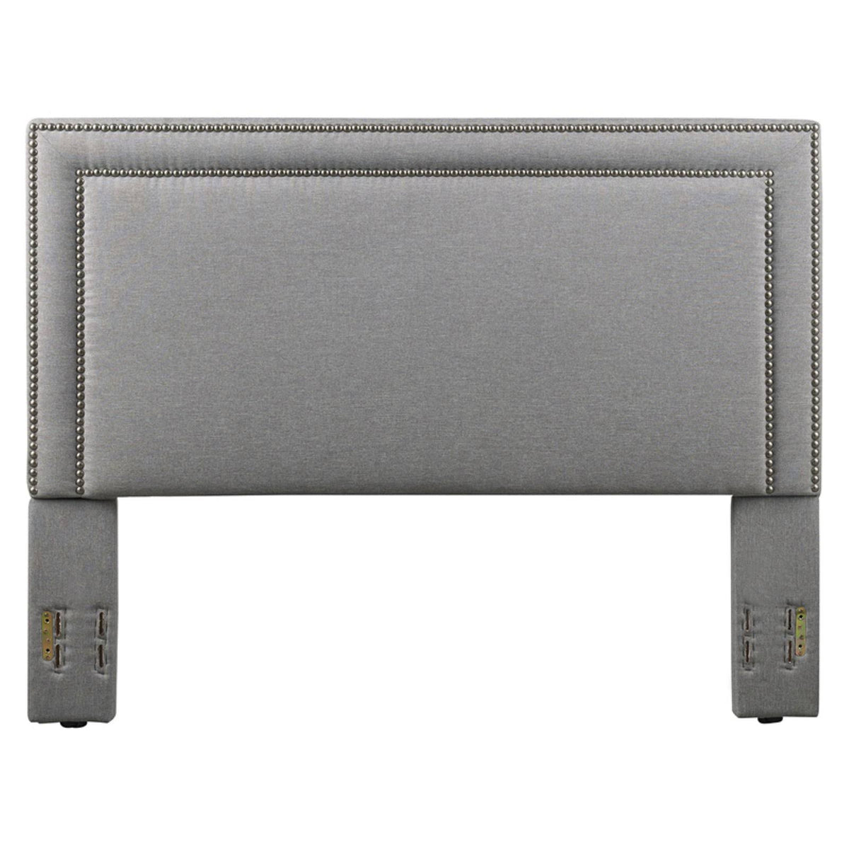 Grey Linen King Size Headboard C6246