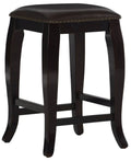 Brown Backless Square Top Counter Stool W504166
