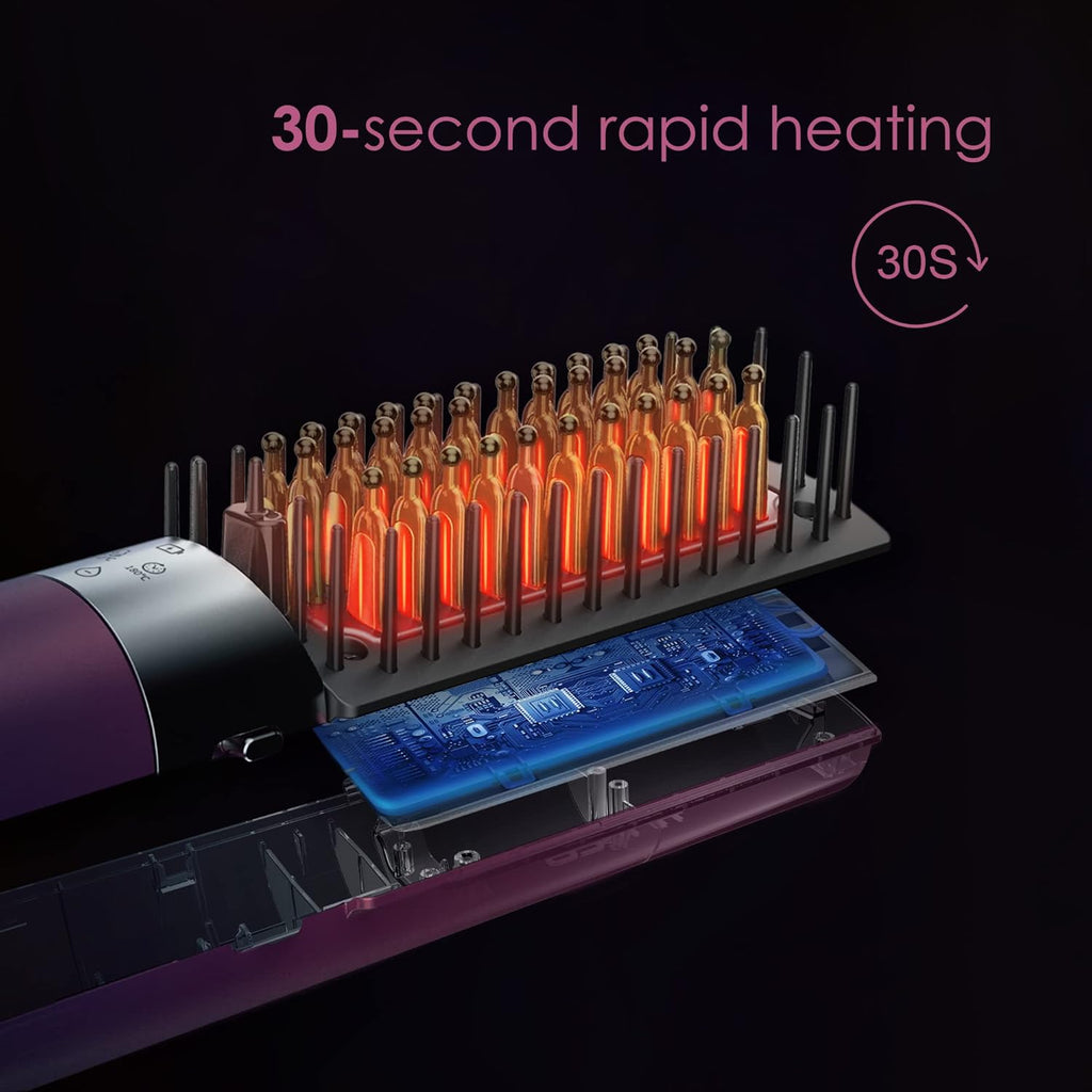 Smart Cordless Hair Styling Brush with Travel Bag S5688