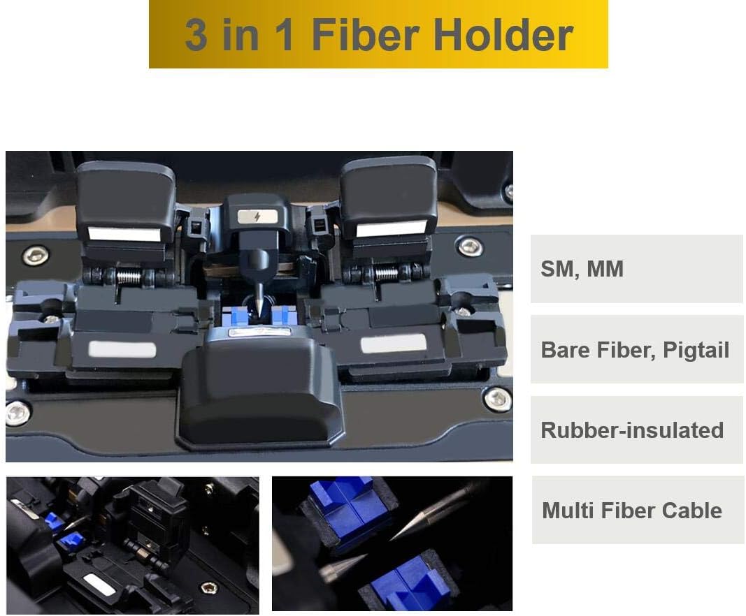 Fusion Splicer Toolbox Kit with Auto Focus and 6 Motors J889993