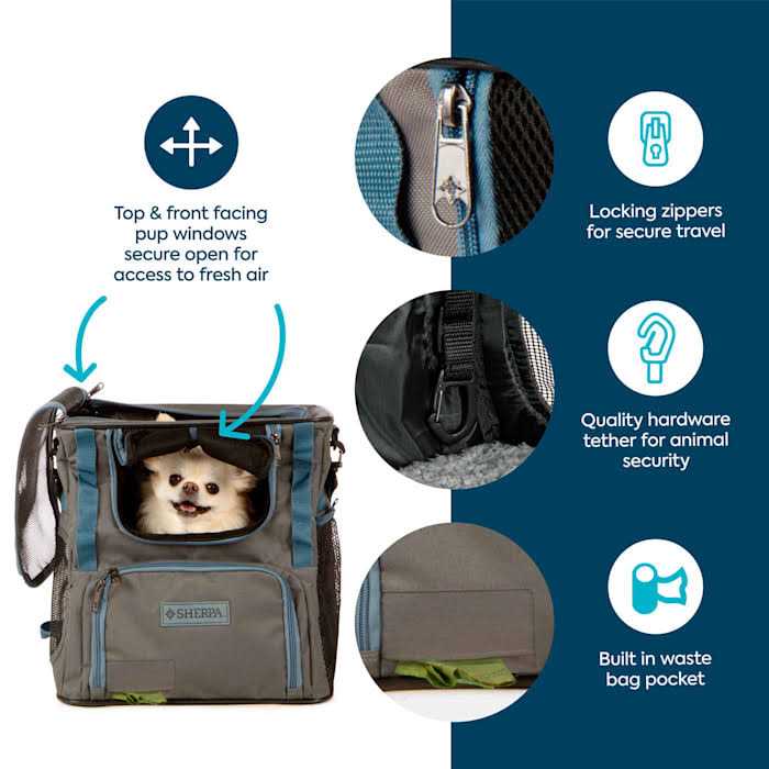 2-in-1 Pet Backpack & Tote H1054