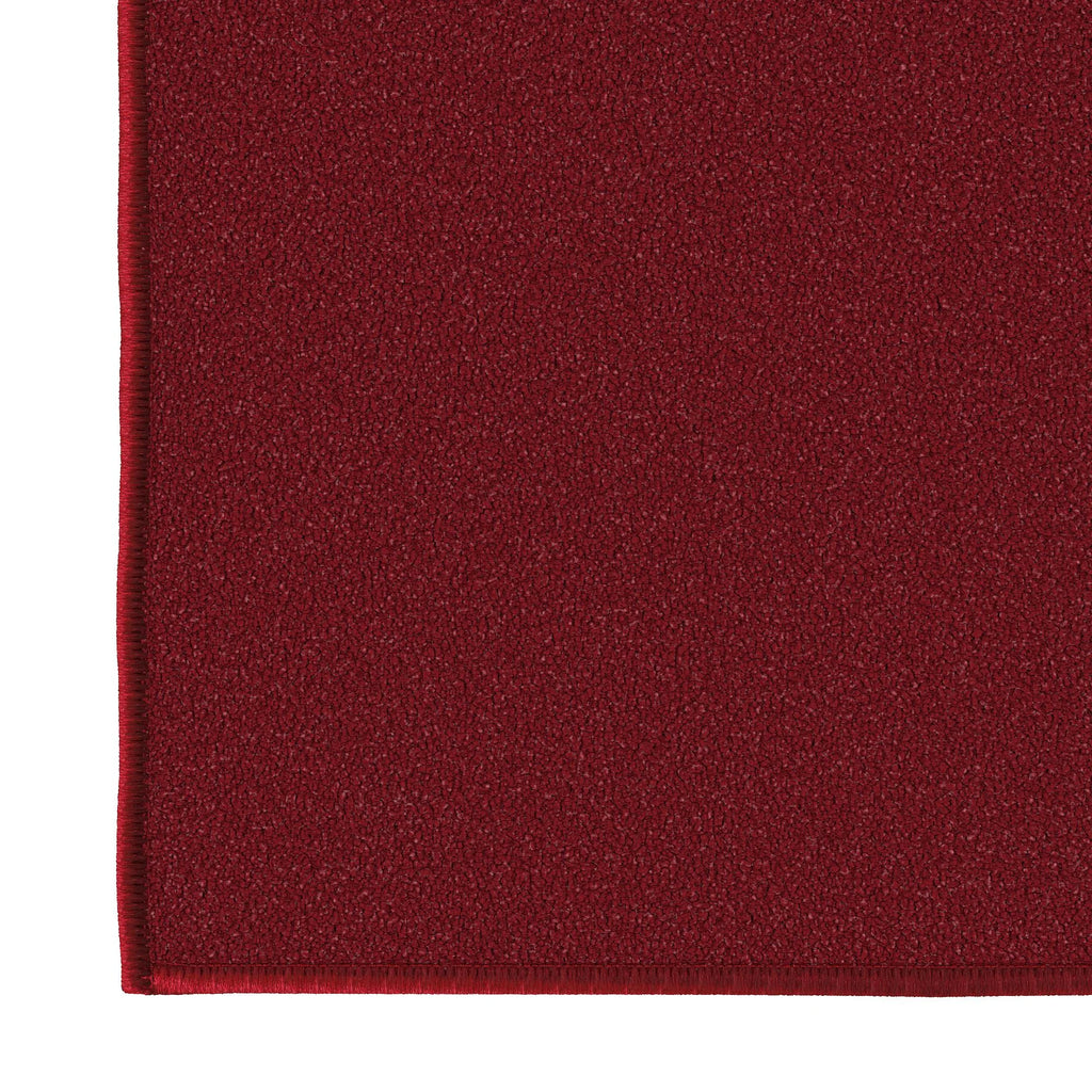 Red Non-Slip Rubberback Runner Rug, 1'10" x 12' L890