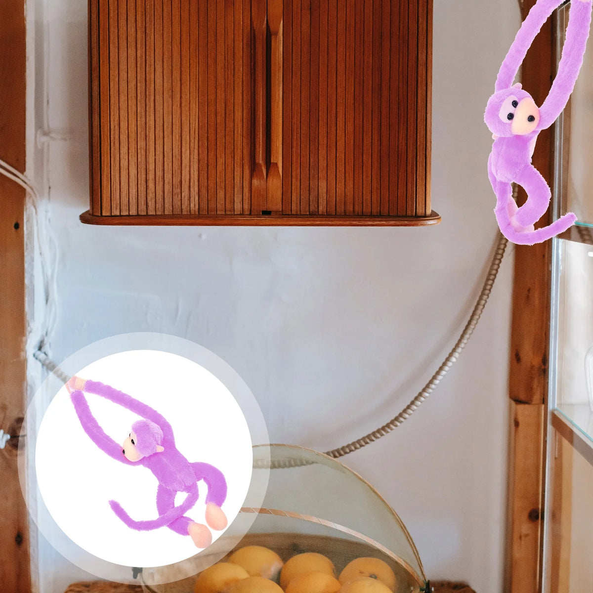 Hanging Monkey Plush Toy B282483