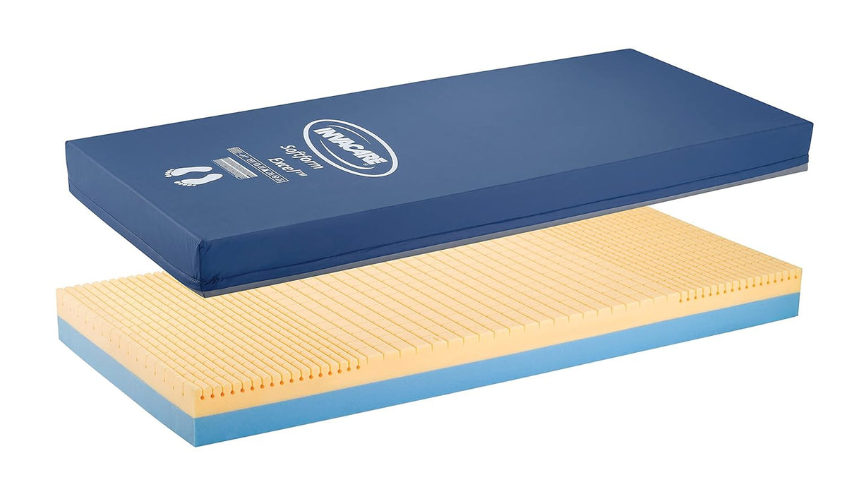 Fluid-Resistant Homecare Bed Mattress, 76 x 36 x 6 in O897