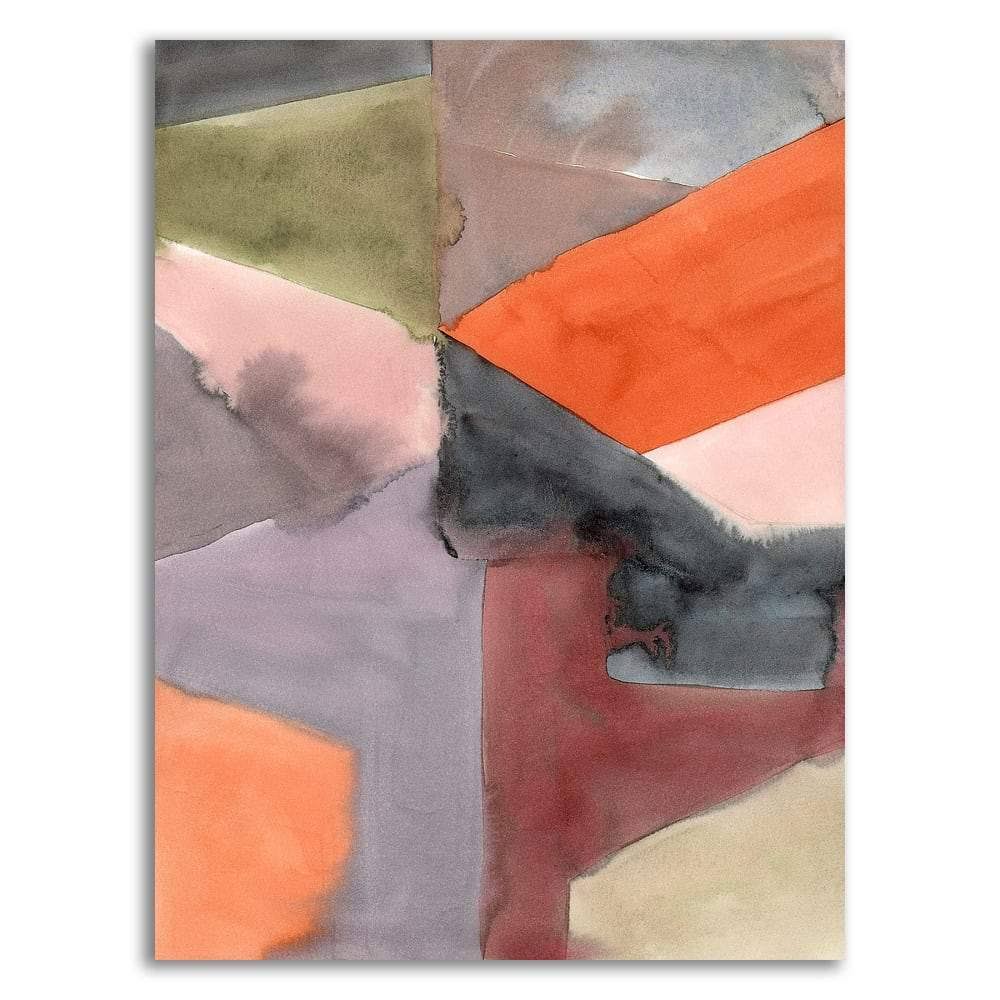 Geometric Abstract Print on Canvas K9829