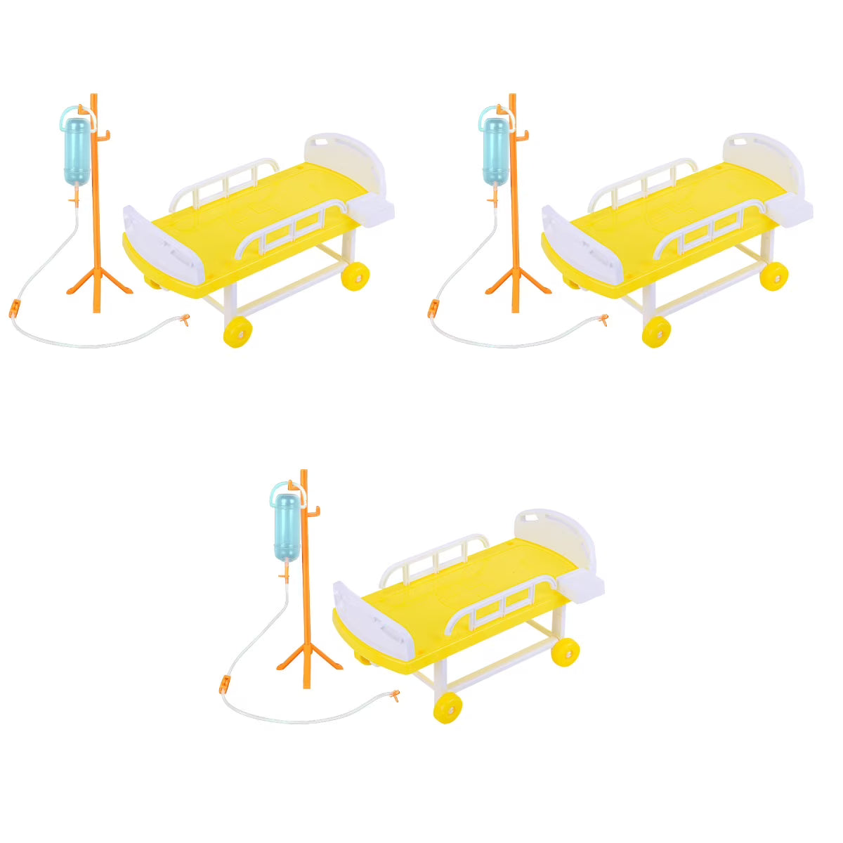 Simulated Medical Bed Children’s Toys Playing Doctor Toy Dollhouse Furniture Hospital Playing Nurse Toy Toddler X705