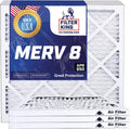 20.5x66x1 MERV 8 Pleated HVAC Air Filter 4-PACK Y53142