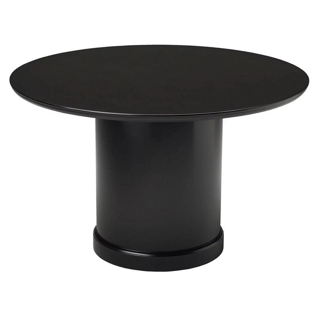 Espresso Round Conference Table with Column Base X4709