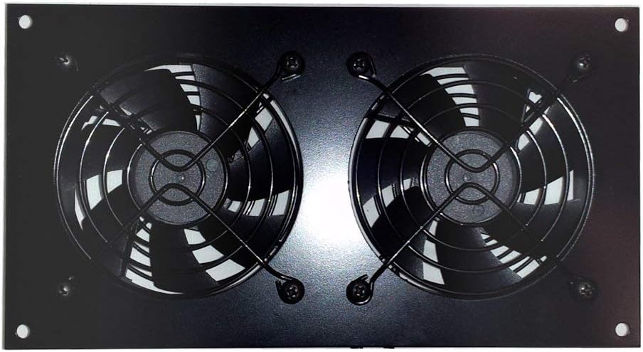 CabCool 802 Lite Dual 80mm Fan Cooling Kit Pack of 2 W80970