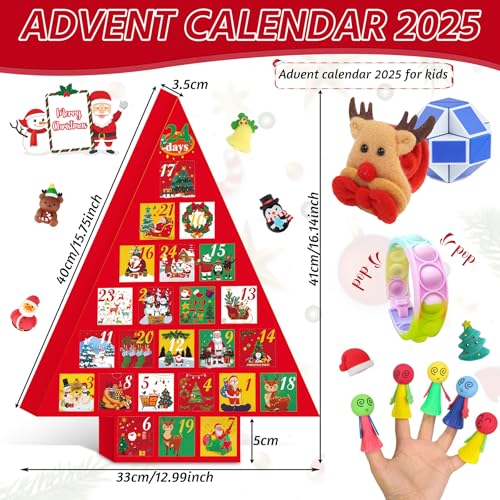 24 Days Fidget Toy Advent Calendar I136