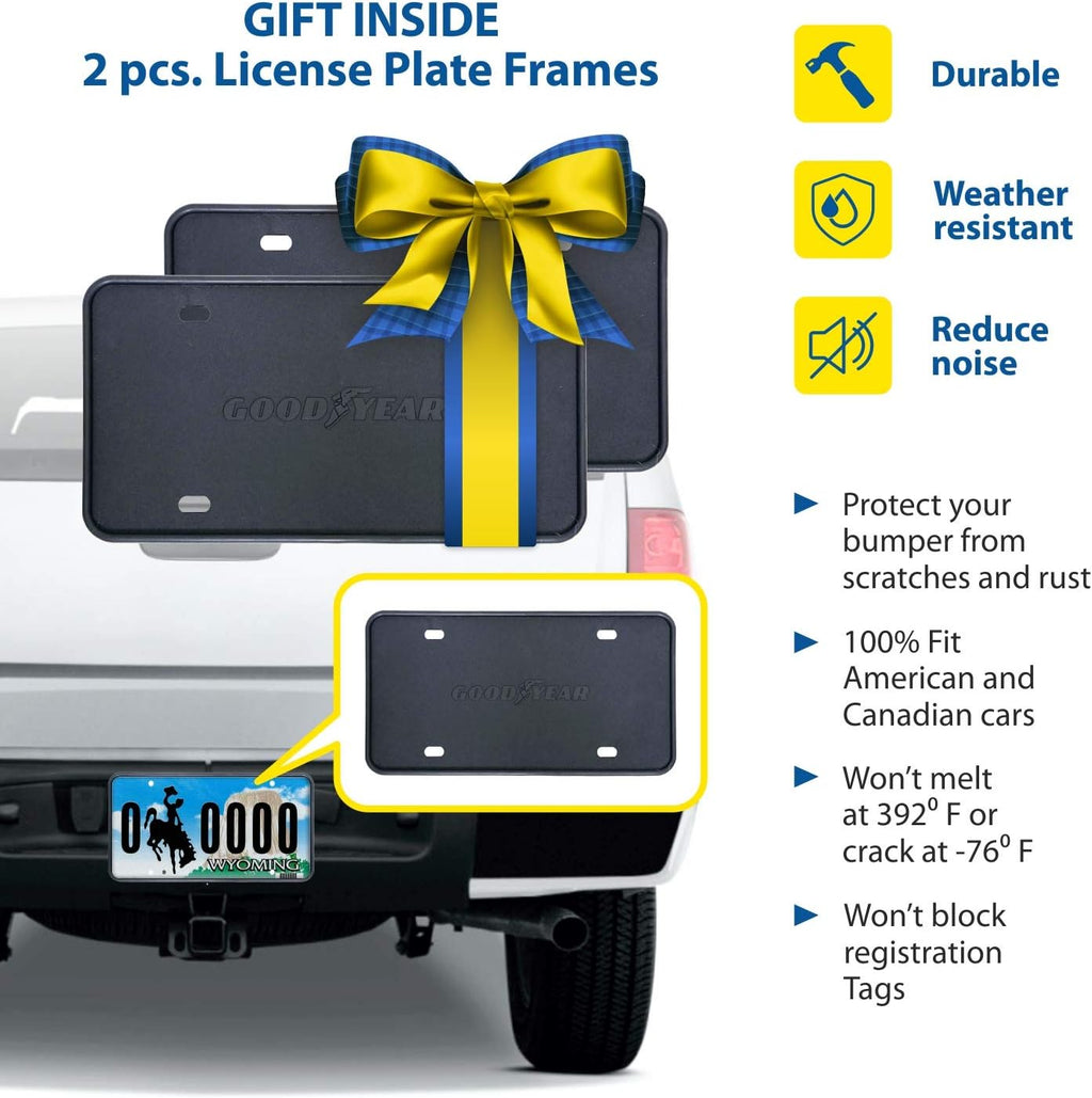 Shatterproof in-Channel Window Deflectors for Trucks, 4 pcs B541