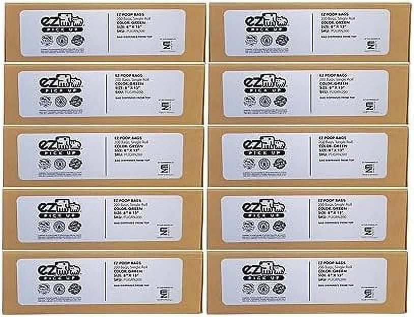 Dog Waste Bags 10 Rolls X612690