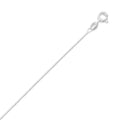 925 Sterling Silver 0.8mm Box Chain Necklace 18 Inch Q159057