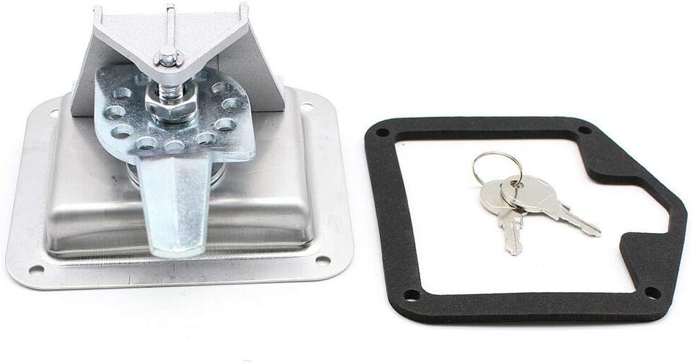 6Pcs Stainless Steel T-Handle Lock Tool Latch with Keys W569007