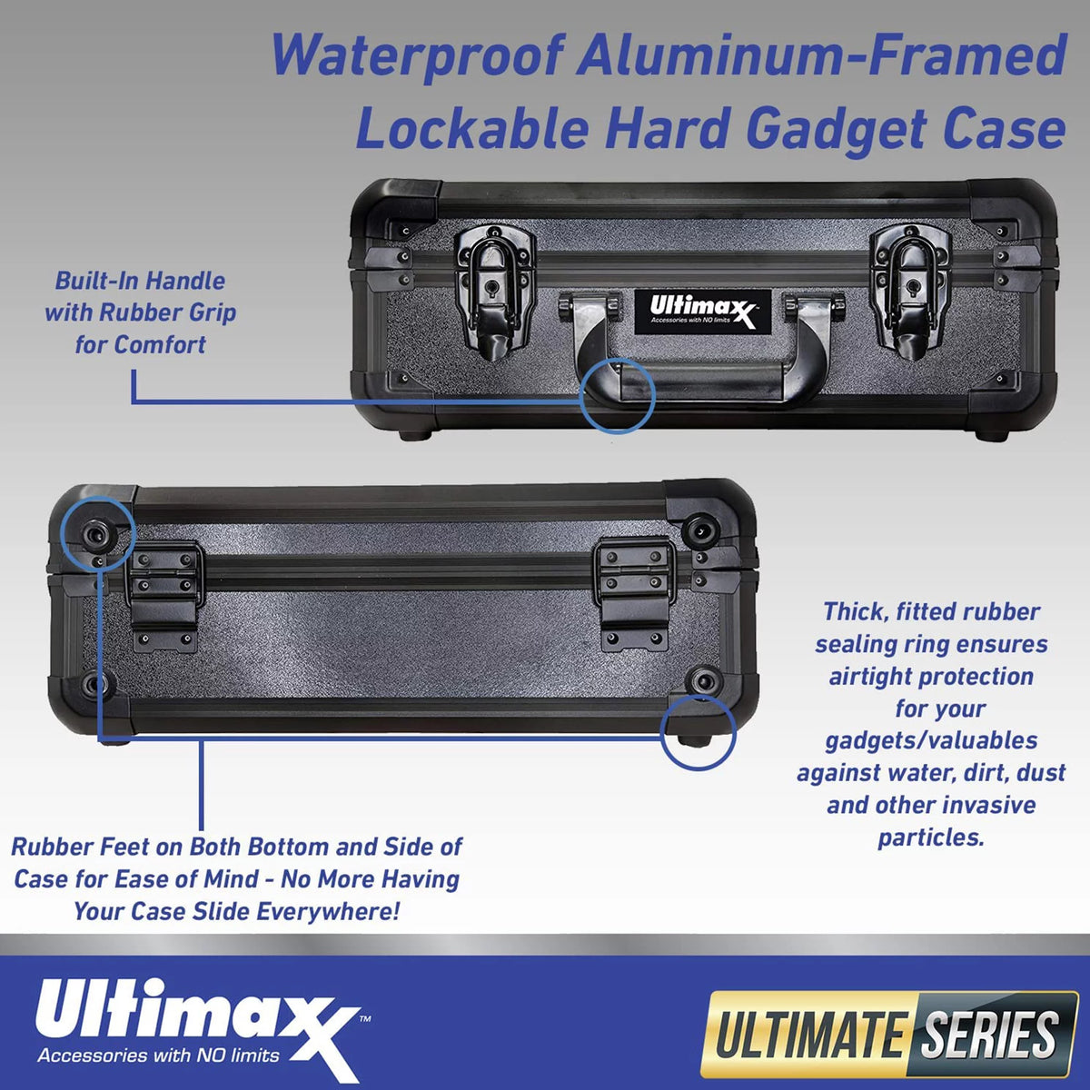 Waterproof Lockable Hard Case with Pick and Pluck Foam I640645