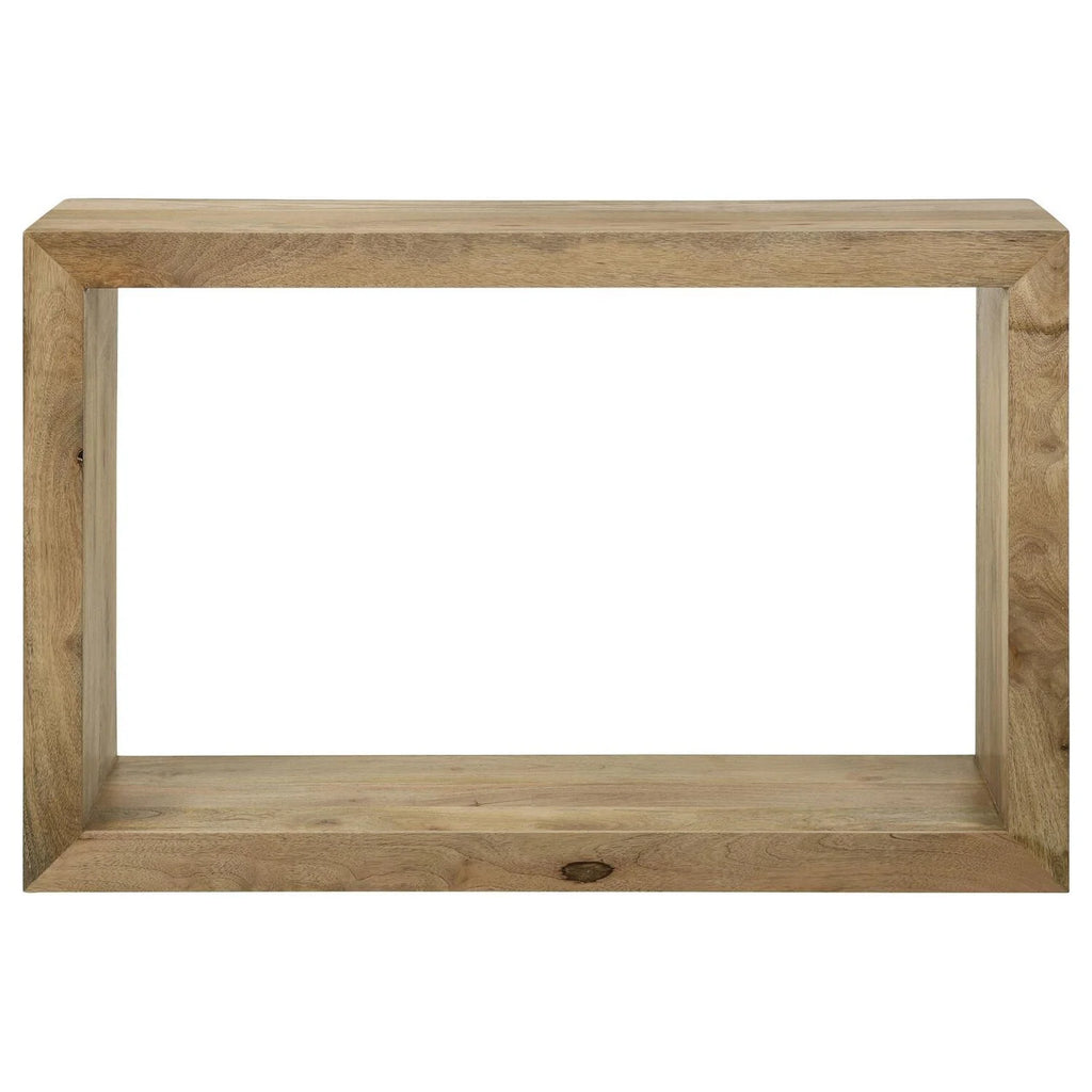 46 Inch Brown Mango Wood Console Table I20403