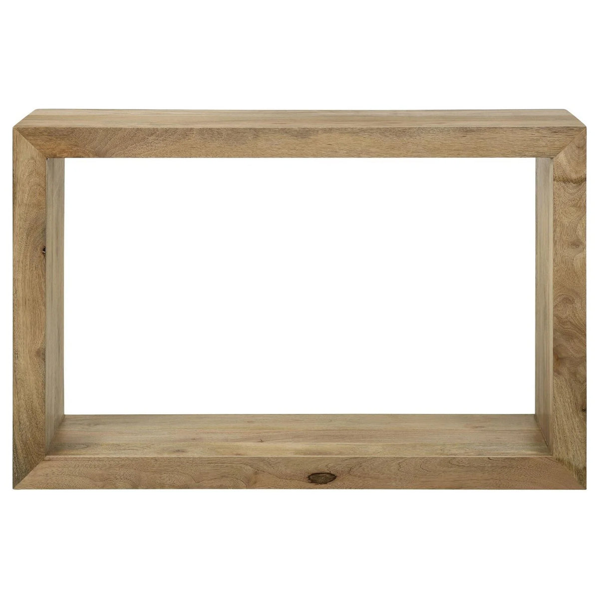 46 Inch Brown Mango Wood Console Table I20403