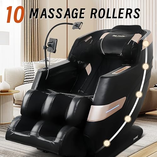 Black Full Body Zero Gravity Massage Chair with Heating F338443