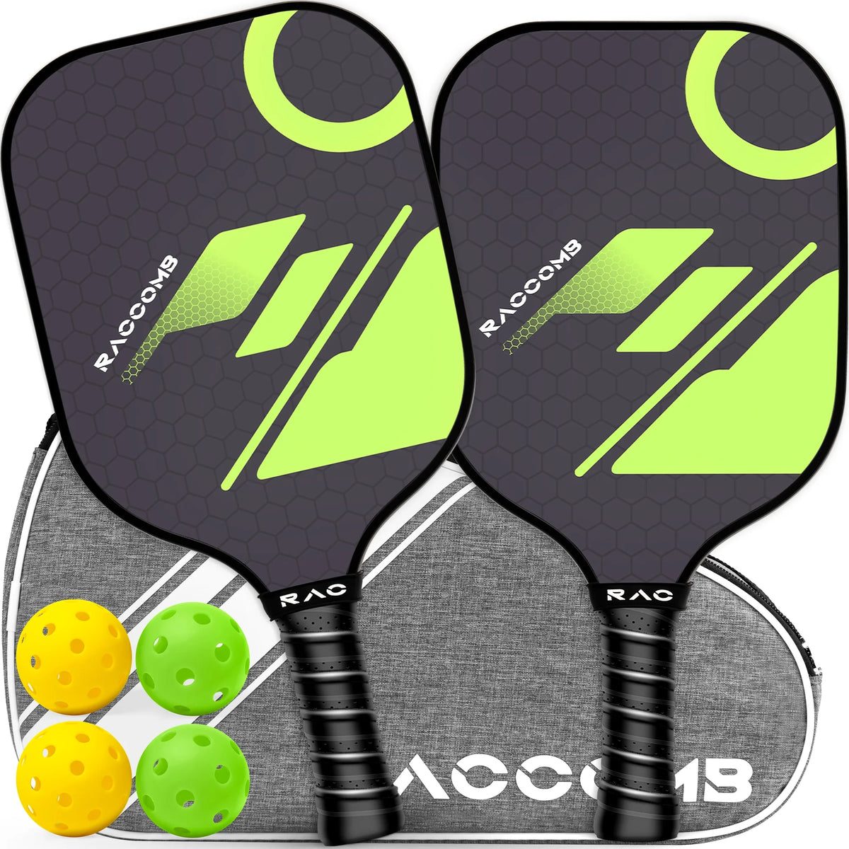 Fiberglass Pickleball Paddles Set of 4 R530601