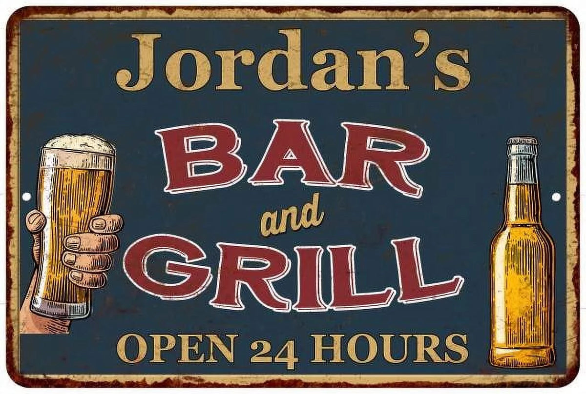 Metal Sign 8x12 T858