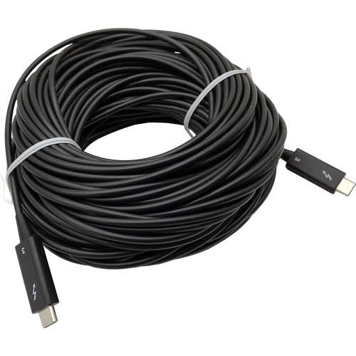 Black 40 Gb/s Optical Cable N545
