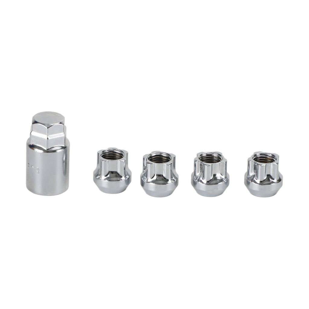 4PCS Chrome Wheel Lock Lug Nut M14x1.5 K76145