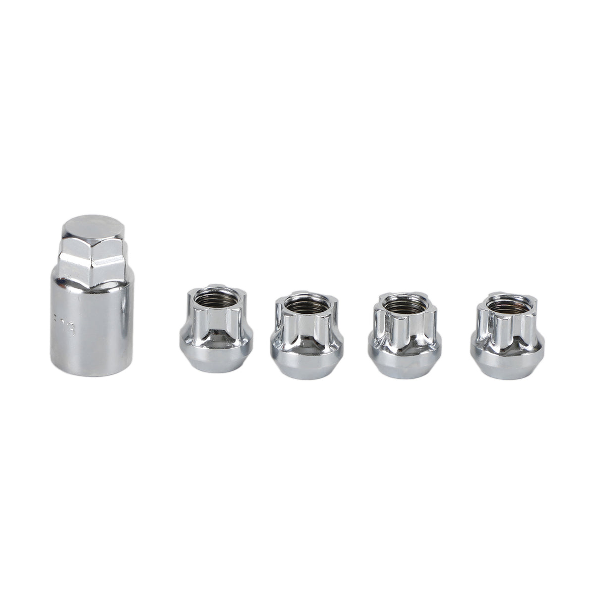 4PCS Chrome Wheel Lock Lug Nut M14x1.5 K76145
