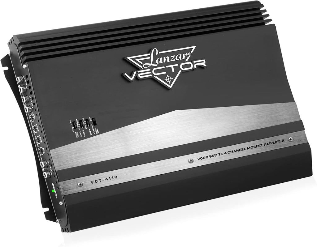 4 Channel 2000 Watt Bridgeable MOSFET Car Audio Amplifier R44156