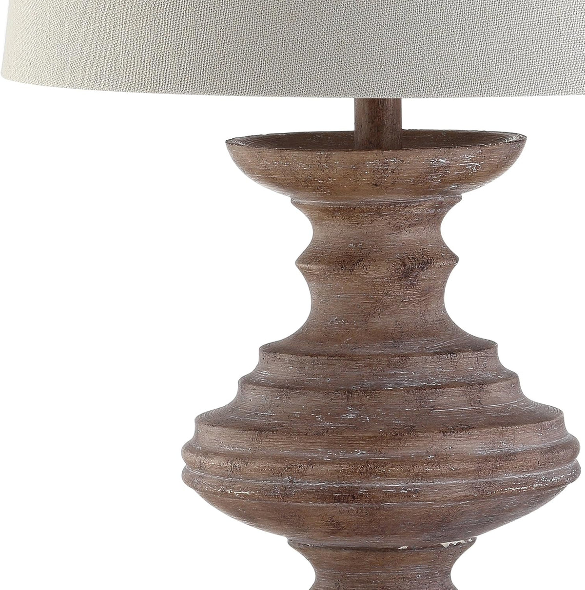 Brown Resin LED Table Lamp P716