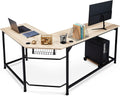 L Shaped Computer Desk with Tower Stand E111