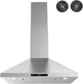 30 in. Ductless Wall Mount Range Hood with Baffle Filters M27351