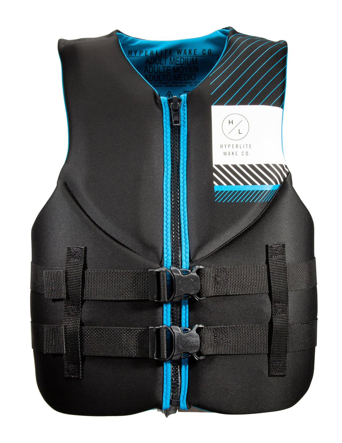 Black Blue Large Life Vest T57040