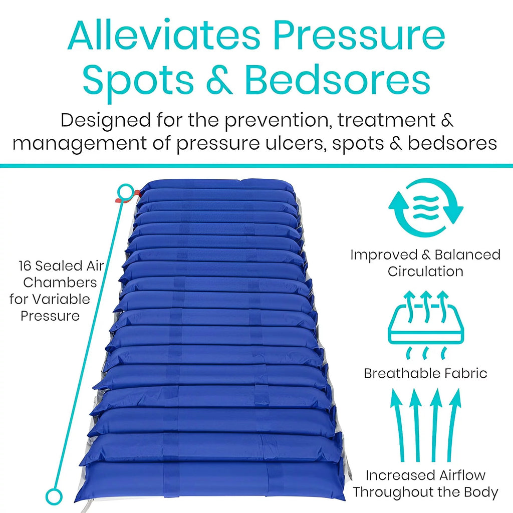 Air Pressure Mattress Pad and Pump O429
